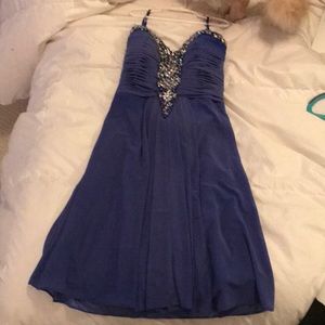 Strapless formal dress
